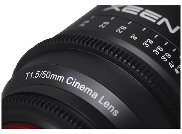 Samyang Xeen 50mm T1.5 Cine Normal videoobjektiv